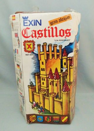 Exin Castillos Gran Alcazar Ref 0210 Castle Construction Blocks Building Set