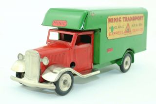 Triang Minic Toys Wind - Up Delivery Van - Made In England