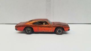 Vintage Hot Wheels Redlines Orange Custom Dodge Charger