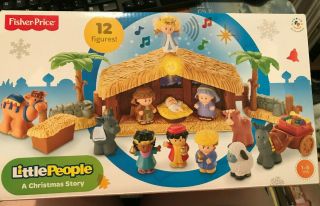 Fisher - Price Little People Musical A Christmas Story Nativity