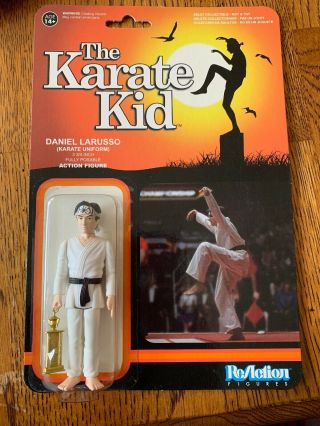 Funko Reaction The Karate Kid Daniel Larusso With Karate Uniform Action Figure