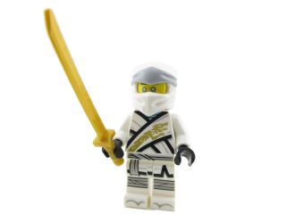 Lego Ninjago Ninja Zane Minifigure 70670 Legacy Mini Fig