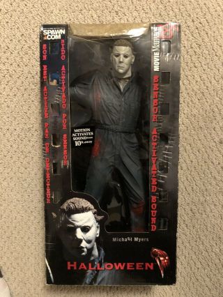 Michael Myers 18 Halloween Movie Maniacs Motion Activated Mcfarlane