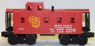 Lionel Circus Train Welcome To The Show Caboose Sears 1989 Tiger 6 - 16520 Ringlin