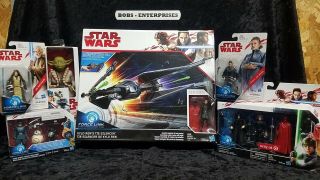 Star Wars The Last Jedi - 9 Figures All Smoking Deal For Christmas Lot1