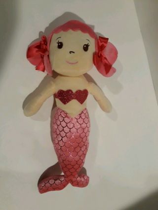 Dan Dee Pink Mermaid Plush Doll 14 "