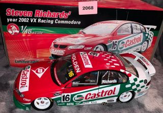 1/18 Classic Steven Richards 16 Castrol Vx Racing Holden Commodore 2002 (2068)