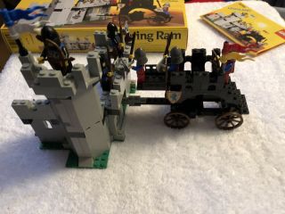 Lego Castle System Battering Ram 6062 Pre - Owned and Instructions 3