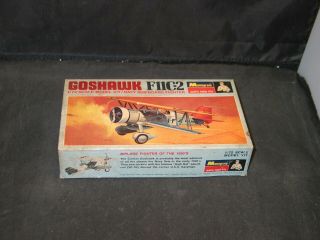 Monogram Goshawk F11c 2 Bi Wing Fighter Scale 1:72 Open Box Kit Pa210 - 70 " 1968 "