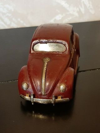 Vintage 1952 Split Window Volkswagen Beetle Windup Made By Dux Germany