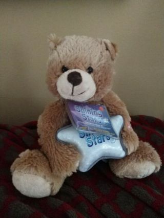 Shining Stars Plush Bear By Russ,  2006,  Plays Song " You Are My Shining Star "