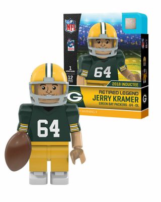 Jerry Kramer Green Bay Packers Oyo Sports Toys Nfl G4 Gen Mini Figure Minifigure