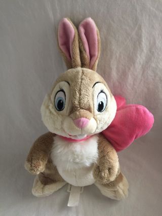 Disney Store Bambi Stuffed Plush Miss Bunny Ms Thumper 
