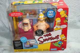 Playmates Toys The Simpsons Interactive Environment Nuclear Power Plant