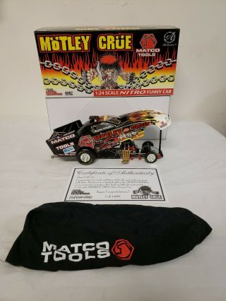 Matco Tools Jim Epler Motley Crue 1:24 Nitro Funny Car Rc Authentics Die - Cast