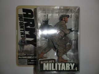 Mcfarlane Military Series 4 Army Infantry,  In Package