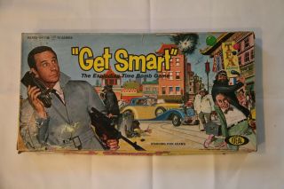 Vintage " Get Smart " The Exploding Time Bomb Game 1965 Starring Don Adams