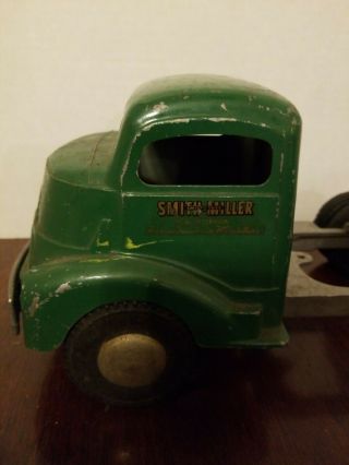 Vintage Smith Miller Green Truck Cab Smitty Toys 1950 