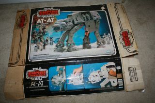 Vintage 1981 Kenner Star Wars Esb At - At Box Only - A805