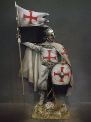 12 " Custom Early Templar Knight Crusader Medieval Holy Warrior 1/6 Figure Ignite