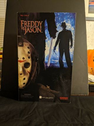 Jason Voorhees 12 " Freddy Vs Jason Sideshow Collectibles 1/6 Scale
