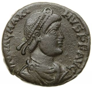 Magnus Maximus (383 - 388 Ad) - Æ Maiorina.  Arelate (arles) / Ric 26a