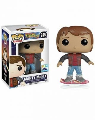 Rare Marty Mcfly Funko Pop Fun Exclusive Hoverboard Back To The Future