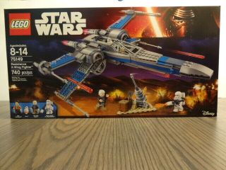 Lego 75149 Star Wars Resistance X - Wing Fighter Blue - Retired Nisb