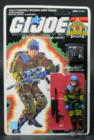 1989 Hasbro Gi Joe Series 8 Slaughter’s Marauder Low - Light Moc