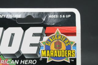1989 Hasbro GI Joe Series 8 Slaughter’s Marauder Low - Light MOC 2