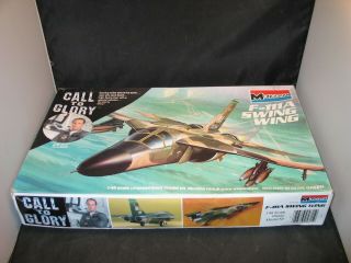 Monogram F 111a Swing Wing Call To Glory 1:48 Open Box Bagged Kit 5815 " 1984 "