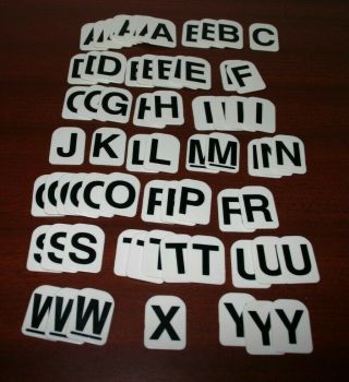70 Letter Tiles Replacement Parts What 