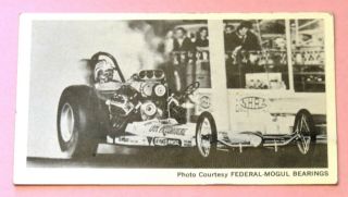 Rare Vintage Fleer Don Prudhomme Stickshifts Drag Racing Card
