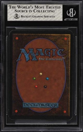 1993 Magic The Gathering MTG Alpha Stream Of Life C G BGS 6.  5 EXMT,  (PWCC) 2