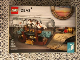 Lego Ideas Ship In A Bottle (21313) Retiring Hard To Find