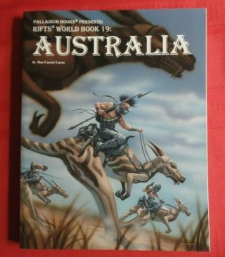 Palladium Book Rifts World Book 19 Australia Ben Cassin Lucas