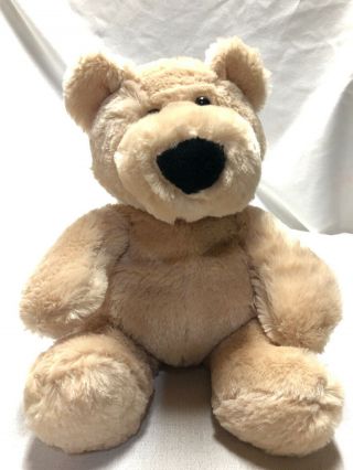Dan Dee Collectors Choice Bear 12” Plush Stuffed Animal Tan Light Brown