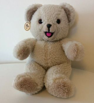 Vintage 1986 Russ Snuggle Bear Plush Teddy Bear