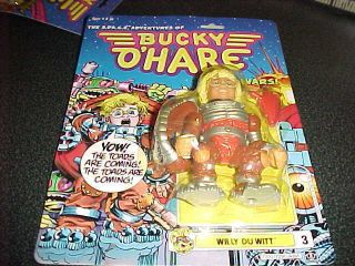 1990 Hasbro Bucky O’hare Willy Du Witt Toad Wars Action Figure 3