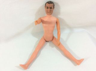 Vintage 1960s James Bond 007 Sean Connery Ideal Gilbert 12 " Action Figure Doll