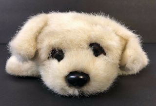 Jaag Plush Dog Hand Puppet Tan Light Brown Stuffed Animal Toy 8 " Long