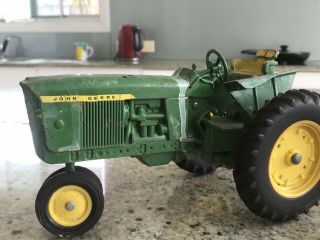 1/64 Custom John Deere Tractor Vintage Made In U S A.