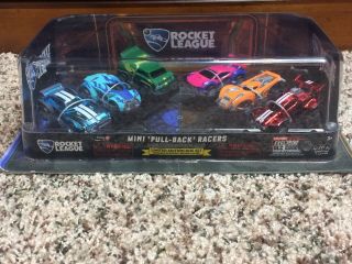 Rocket League Mini Pull - Back Racers Limited Edition Box Set Gamestop Exclusive