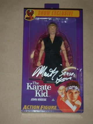 John Kreese (signed) Sdcc Neca Exclusive The Karate Kid 8 " Inch Mego Figure