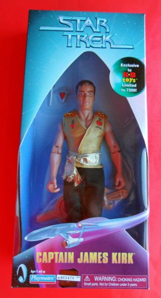 9“ Kb Toys Limited Exclusive Captain Kirk Mirror Mirror Star Trek Tos Doll Mimb