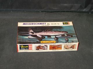 Revell Messerschmitt Me 262a 1a Jet 1:72 Scale Open Box Kit H 624 - 60 From 1963
