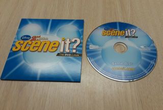 Disney Scene It? 2nd Edition Board Game Replacement Parts Dvd Only