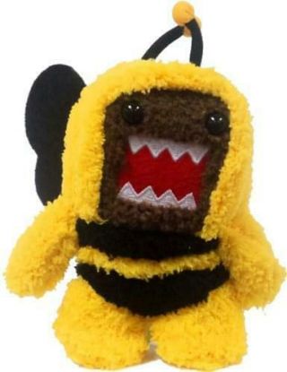 Domo Bumble Bee 4 " Clip On Plush