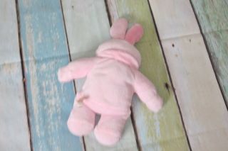 Dandee Pink Jesus Loves Me Bunny Rabbit Heart Nose Plush Doll Toy 14 