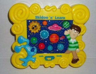 2000 Mattel Blues Clues Skidoo N Learn Solar System Learning Toy Vgc